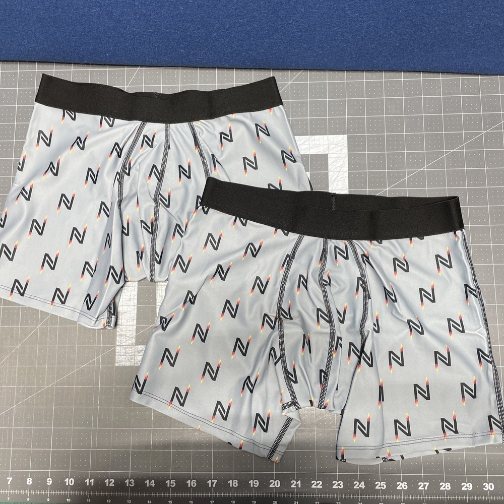 Noonercoin Boxer Briefs Underwear Undies Soft Spandex Poly USA Size M